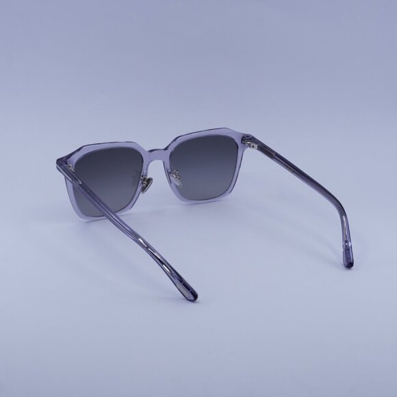 Tom Ford FT0971-K 20B Sunglasses Grey Square Frame, Smoke Gradient Lenses - Picture 5 of 10